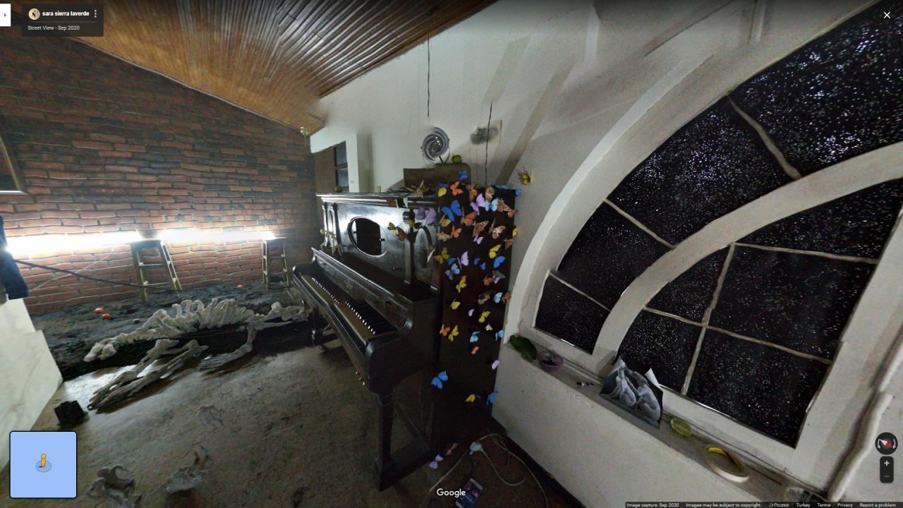 Mystery room contains piano
