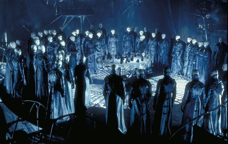The loft set in the beginning scene of the movie was also used in the 1998 movie Dark City.
