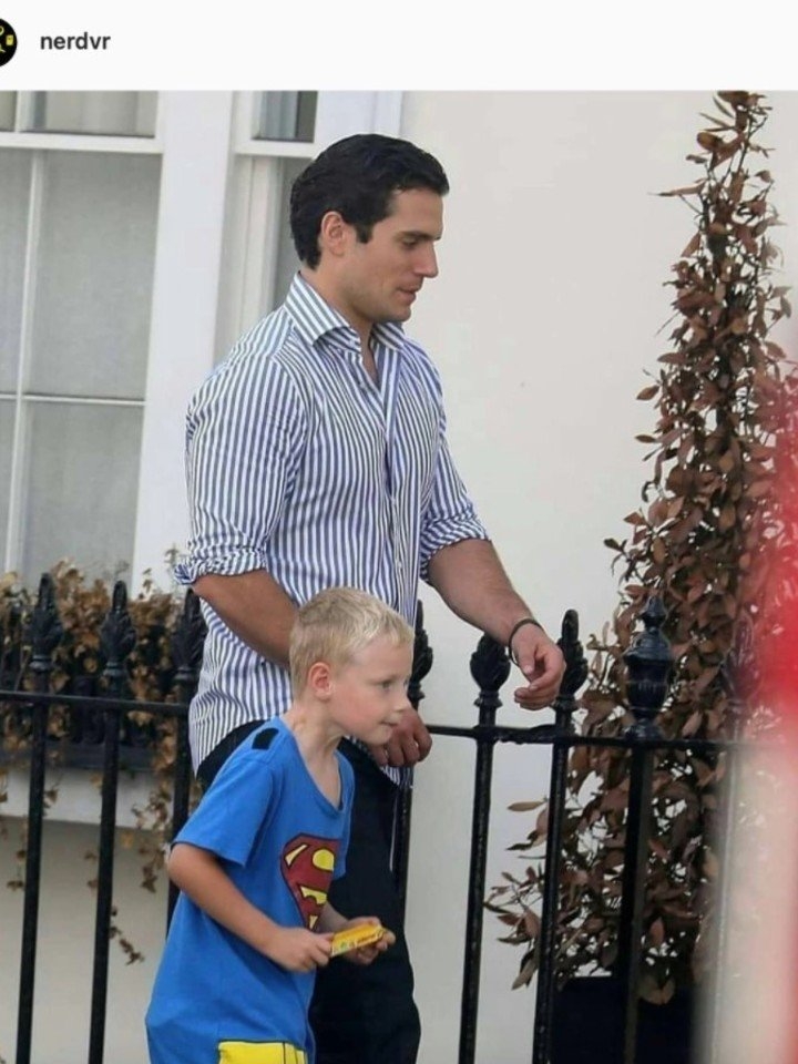 The next day, when Henry Cavill went to school with his nephew