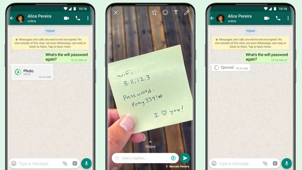 How To Use View Once Feature In Whatsapp