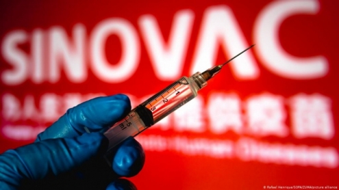 How is the situation in countries using Chinese vaccines such as Sinovac and Sinopharm?